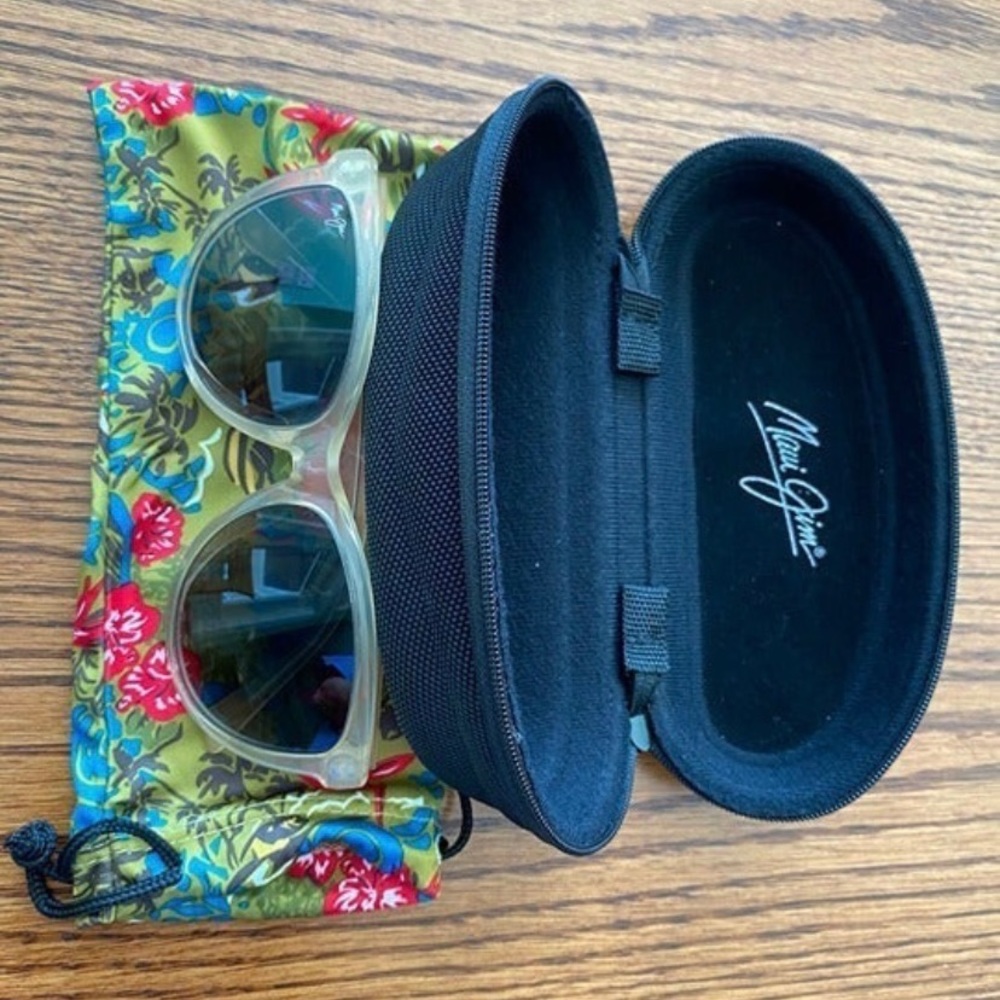 Maui Jim wrap sunglasses for women